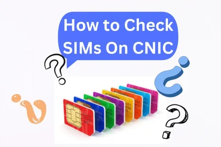 How to Check SIMs Registered on Your CNIC in Pakistan