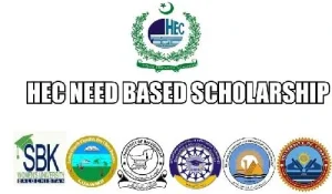 HEC Need Based Scholarships Complete Details