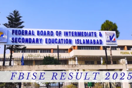 FBISE Announces Matric Result 2025