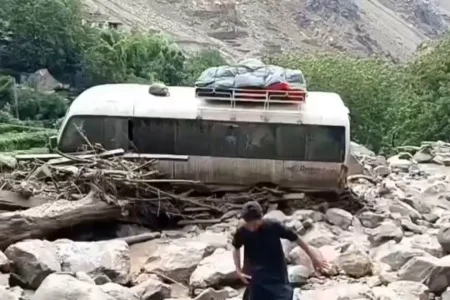 Tragic Flash Floods at Babusar Top 5 Tourists Found Dead, Many Still Missing