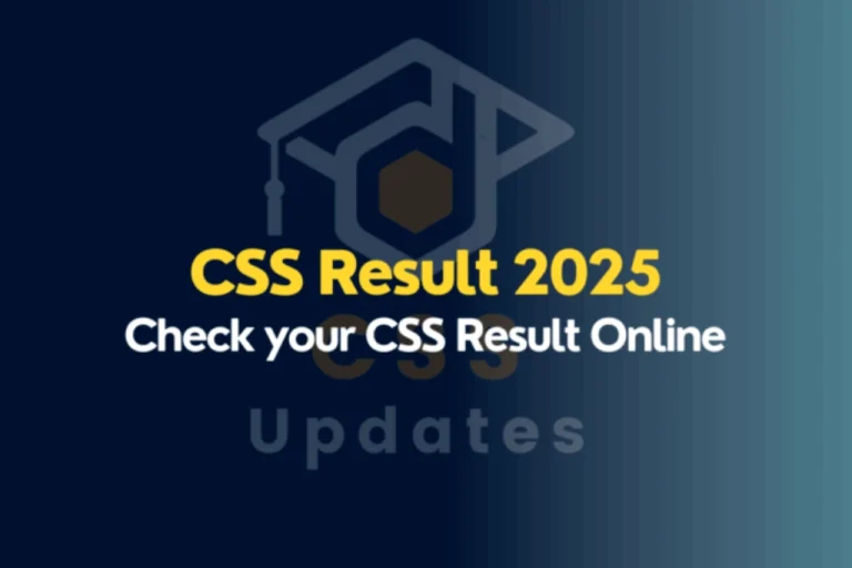 FPSC Announces CSS 2025 Written Examination Results – Check Here