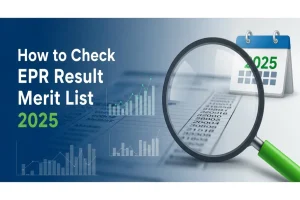 How to Check EPR Result Merit List 2025 EPR 2025 Results & Merit List – Assistant Register Online