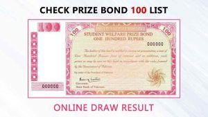 Rs.100 Prize Bond: 52nd Draw Result Announced 17 November 2025 Rs.100 Prize Bond: 49th Draw Result Announced 17 November 2025