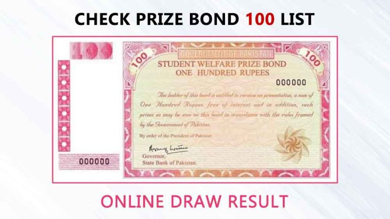 Rs.100 Prize Bond: 49th Draw Result Announced 17 November 2025