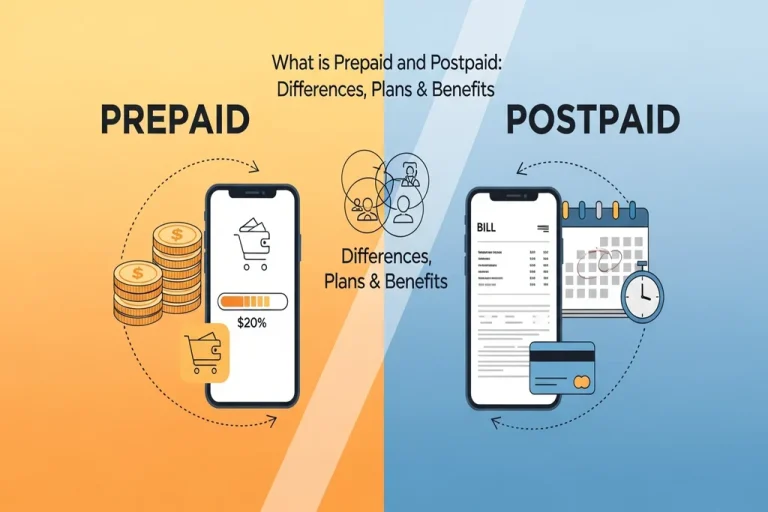 What is Prepaid and Postpaid