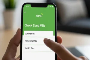 How to Check Zong MBs: Codes, App, eCare & 4G Devices Check Zong MBs