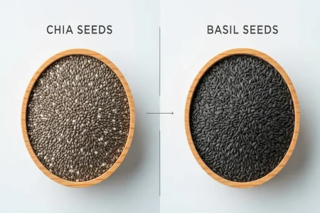 Difference Between Chia Seeds & Basil Seeds: Health, Nutrition & Uses Chia Seeds