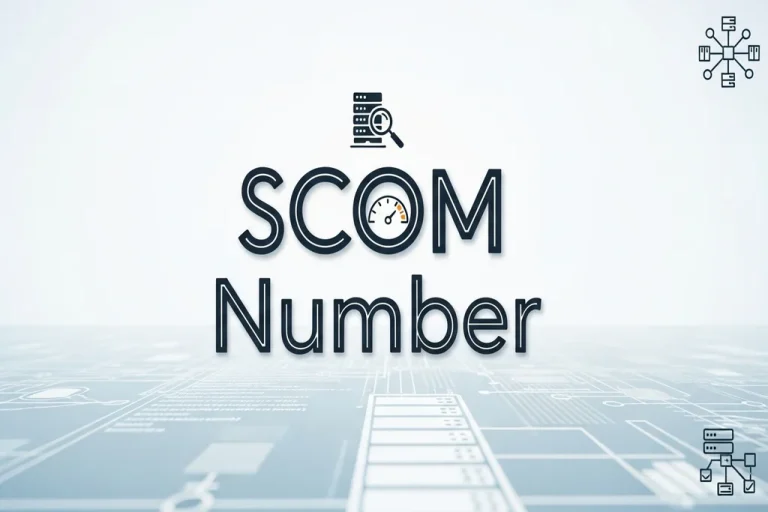 How to Check SCOM Number