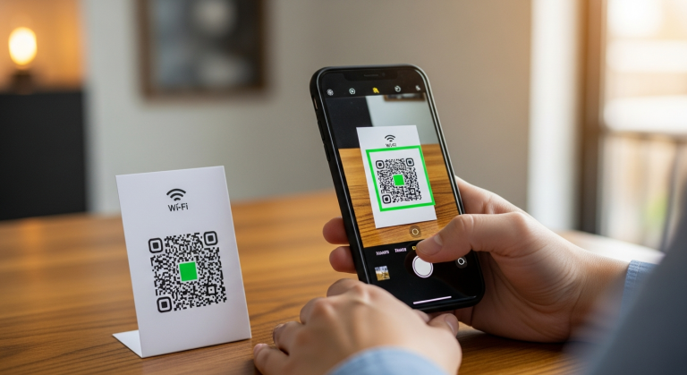 How to Scan Wi-Fi QR Code How to Scan a Wi-Fi QR Code