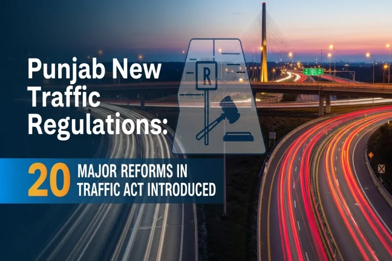 Punjab new traffic regulations