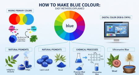 How to Make Blue Colour: Easy Methods Explained How to Make Blue Colour: Easy Methods Explained