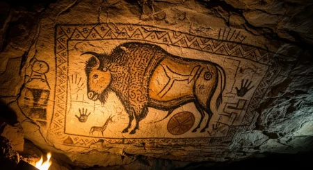 68,000-Year-Old Hand Painting Discovered, Believed to Be the Oldest Cave Art Ever Found Oldest Cave Art