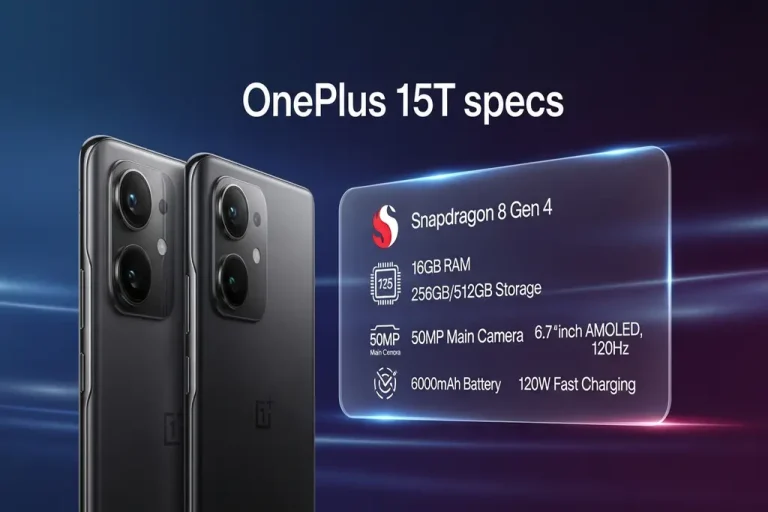 OnePlus 15T specs