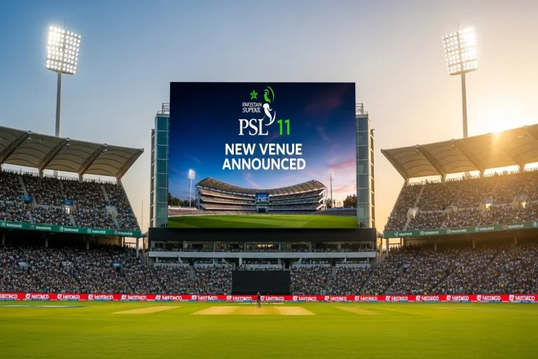 PSL 11 New Venue Announced