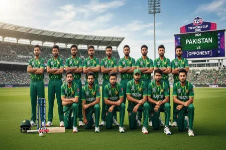 Pakistan T20 World Cup 2026 Squad : Here’s the Rumored Team Expected for the Mega Event Pakistan T20 World Cup 2026 Squad