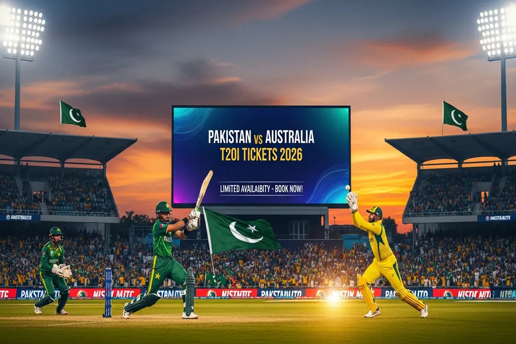 Pakistan vs Australia T20I Tickets