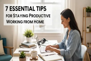 7 Essential Tips for Staying Productive Working from Home Work From Home
