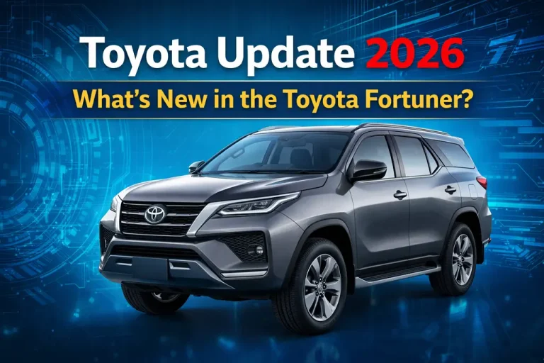 Toyota Update 2026 – What’s New in the Toyota Fortuner? 2026 Toyota Fortuner