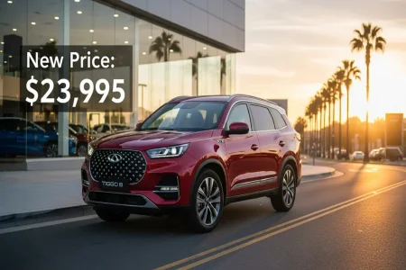 Chery Tiggo 8 New Price