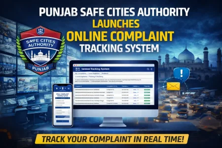 Punjab Safe Cities Online Complaint Tracking
