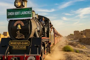 Sindh Govt Launches Mohenjo-Daro Train Safari: Route, Ticket Price & Details Sindh Govt Launches Mohenjo-Daro Train Safari