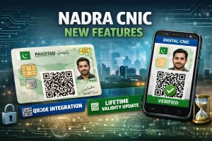 NADRA CNIC New Features: QR Codes and Digital Upgrades nadra cnic new features