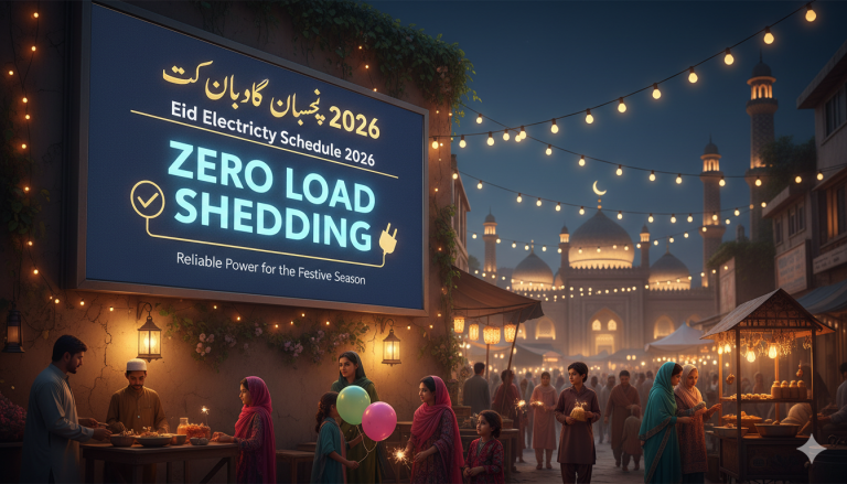 Eid electricity schedule