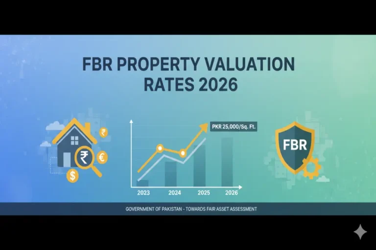 FBR Property Valuation Rates 2026: New Tax Details on Real Estate FBR property valuation rates 2026