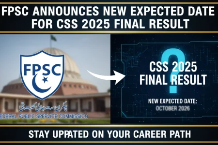 FPSC Announces New Expected Date for CSS 2025 Final Result FPSC Announces New Expected Date for CSS 2025 Final Result
