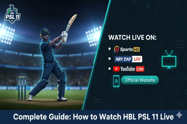 How to watch PSL 11