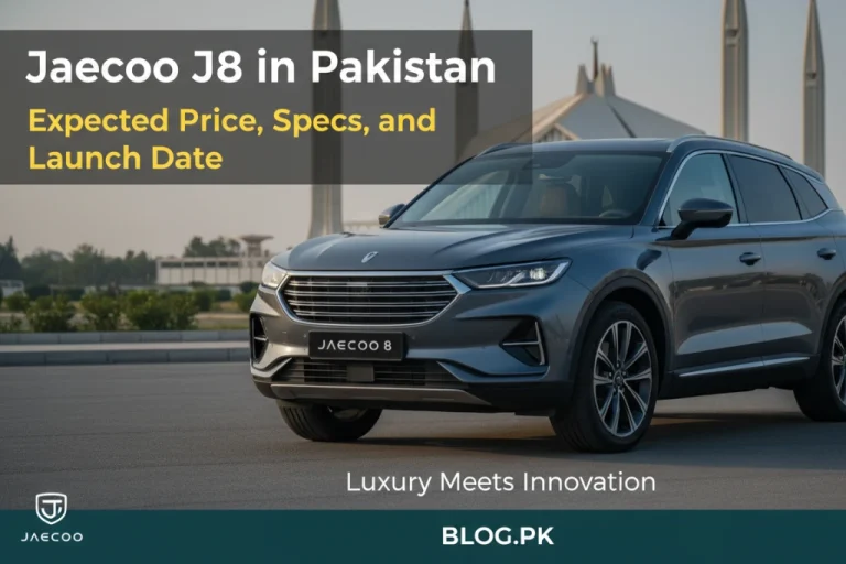 Jaecoo J8 in Pakistan Expected Price, Specs, and Launch Date