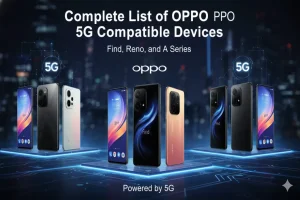 OPPO 5G compatible devices