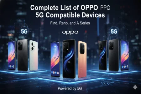 OPPO 5G compatible devices