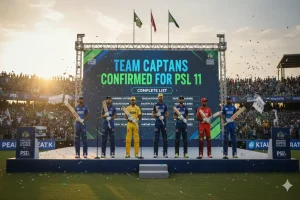 PSL 11 captains