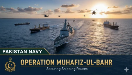 Pakistan Navy Launches Operation Muhafiz-ul-Bahr to Secure Shipping Routes