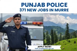 Punjab Police Announces 371 New Jobs in Murree