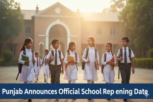 Punjab Announces Official School Reopening Date Punjab schools reopening date