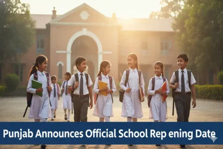 Punjab schools reopening date