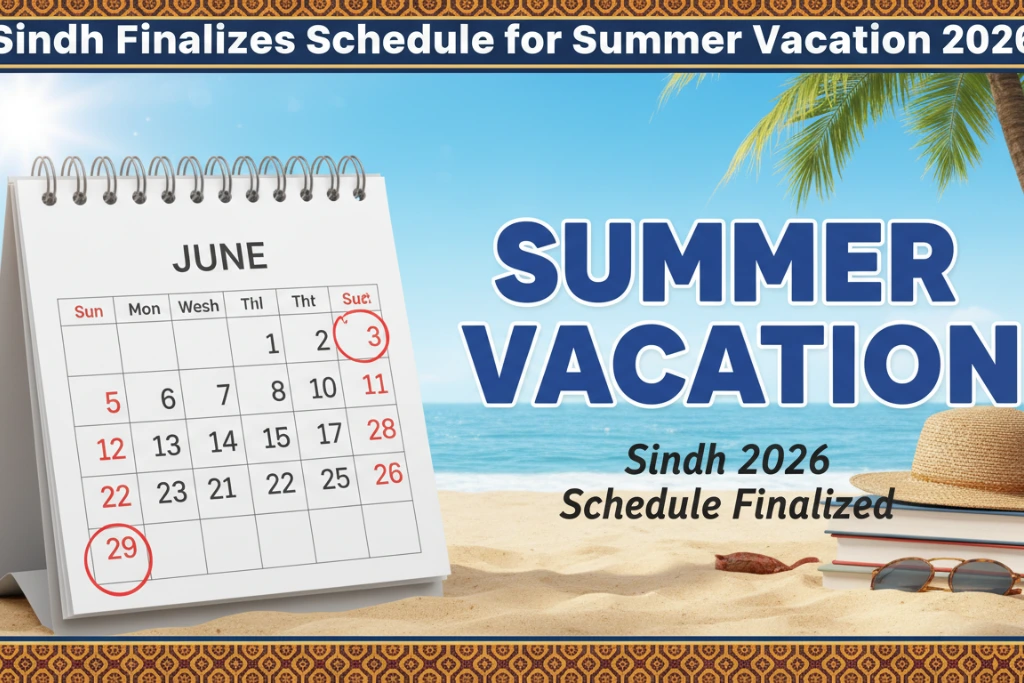 Sindh Finalizes Schedule for Summer Vacation 2026
