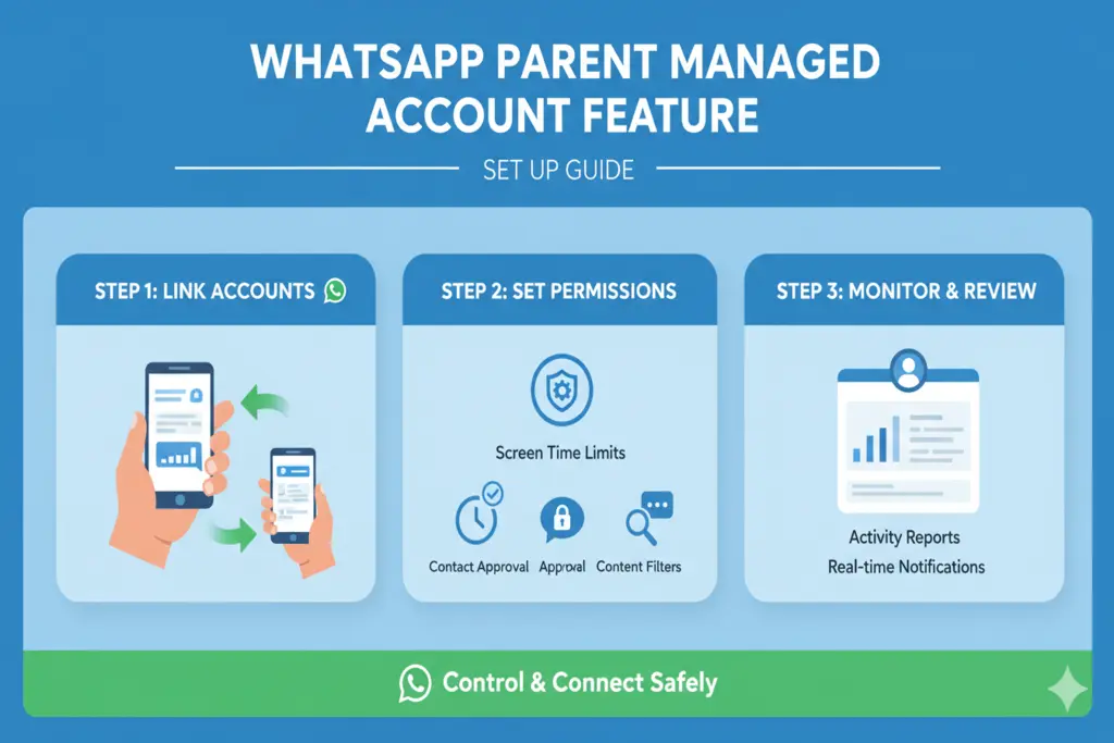 WhatsApp parent managed account feature