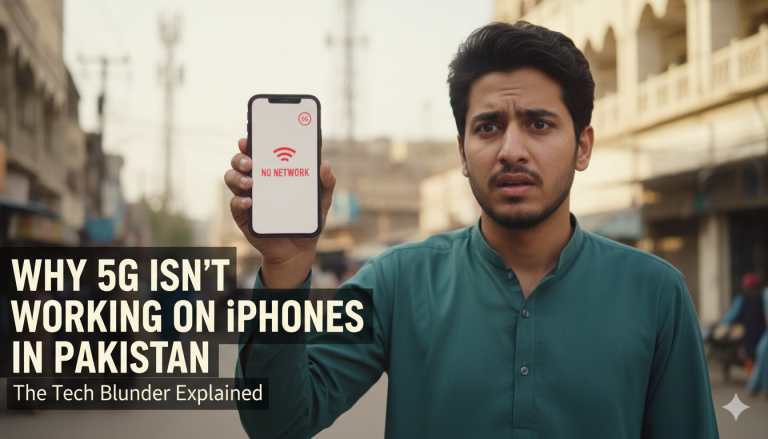 Why 5G is Not Working on iPhones in Pakistan