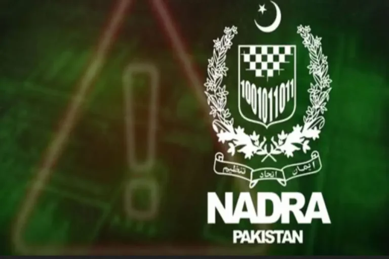 NADRA Issues Strict Warning Against Fraudulent Visa Portal fake NADRA website