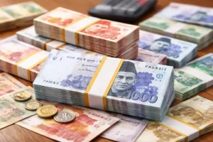 fresh currency notes