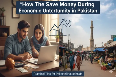 save money, economic uncertainty in Pakistan