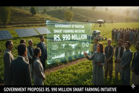 Government Proposes Rs. 990 Million Smart Farming Initiative smart farming project