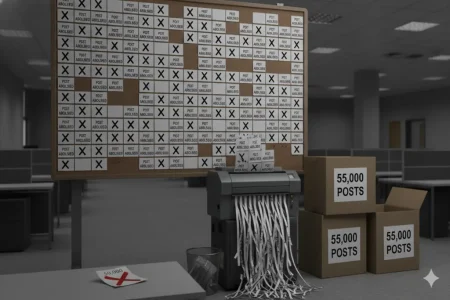 55,000 Posts Abolished