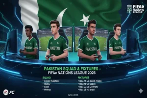 Pakistan Set for Historic FIFAe Nations League Debut FIFAe Nations League