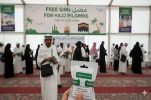 Free SIMs for Hajj Pilgrims
