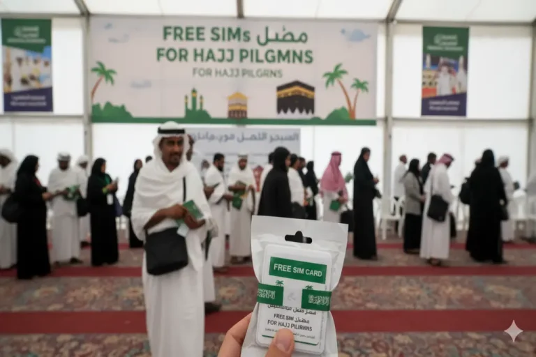 Free SIMs for Hajj Pilgrims 2026: Pakistan Announces Data and Call Packages Free SIMs for Hajj Pilgrims