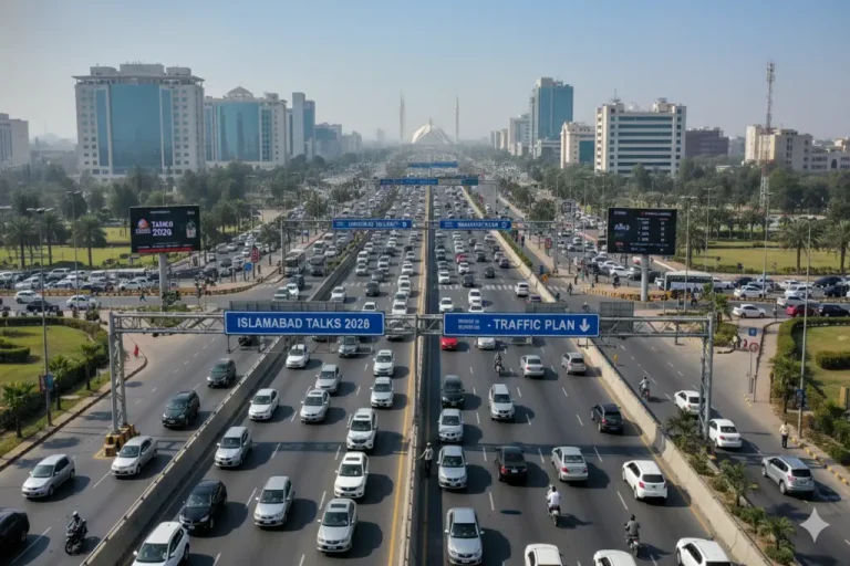 Islamabad Talks 2026 traffic plan
